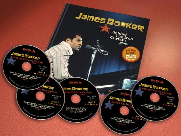James Booker - Behind The Iron Curtain Plus...  - (CD + Buch)
