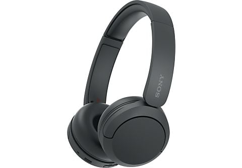 Auriculares inalámbricos  Sony WH-CH520, Bluetooth, 50 horas de autonomía,  Carga rápida, 360 Audio, Conexión multipunto, Cascos estilo diadema, Negro