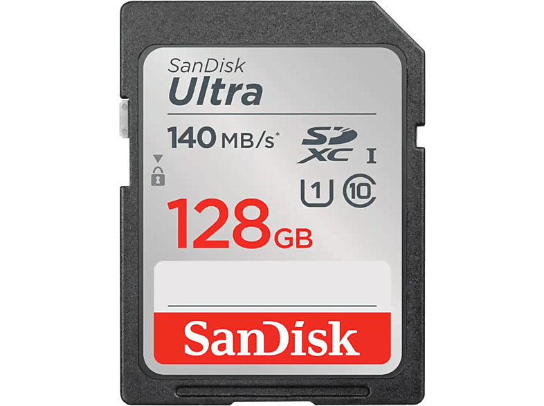 Sandisk Geheugenkaart Sdxc Ultra 128 Gb Class 10 Uhs-i (sdsdunb-128g-gn6in)