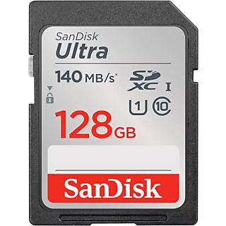 SANDISK Geheugenkaart SDXC Ultra 128 GB Class 10 UHS-I (SDSDUNB-128G-GN6IN)