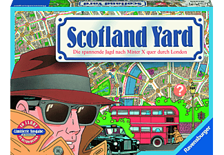 RAVENSBURGER Scotland Yard 40 Jahre Jubiläumsedition Familienspiel Mehrfarbig