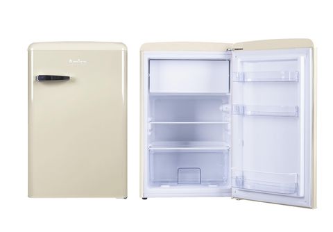 15615 MediaMarkt hoch, B Beige) Kühlschrank Kühlschränke AMICA | Edition KS 860 Retro Freistehende (E, mm