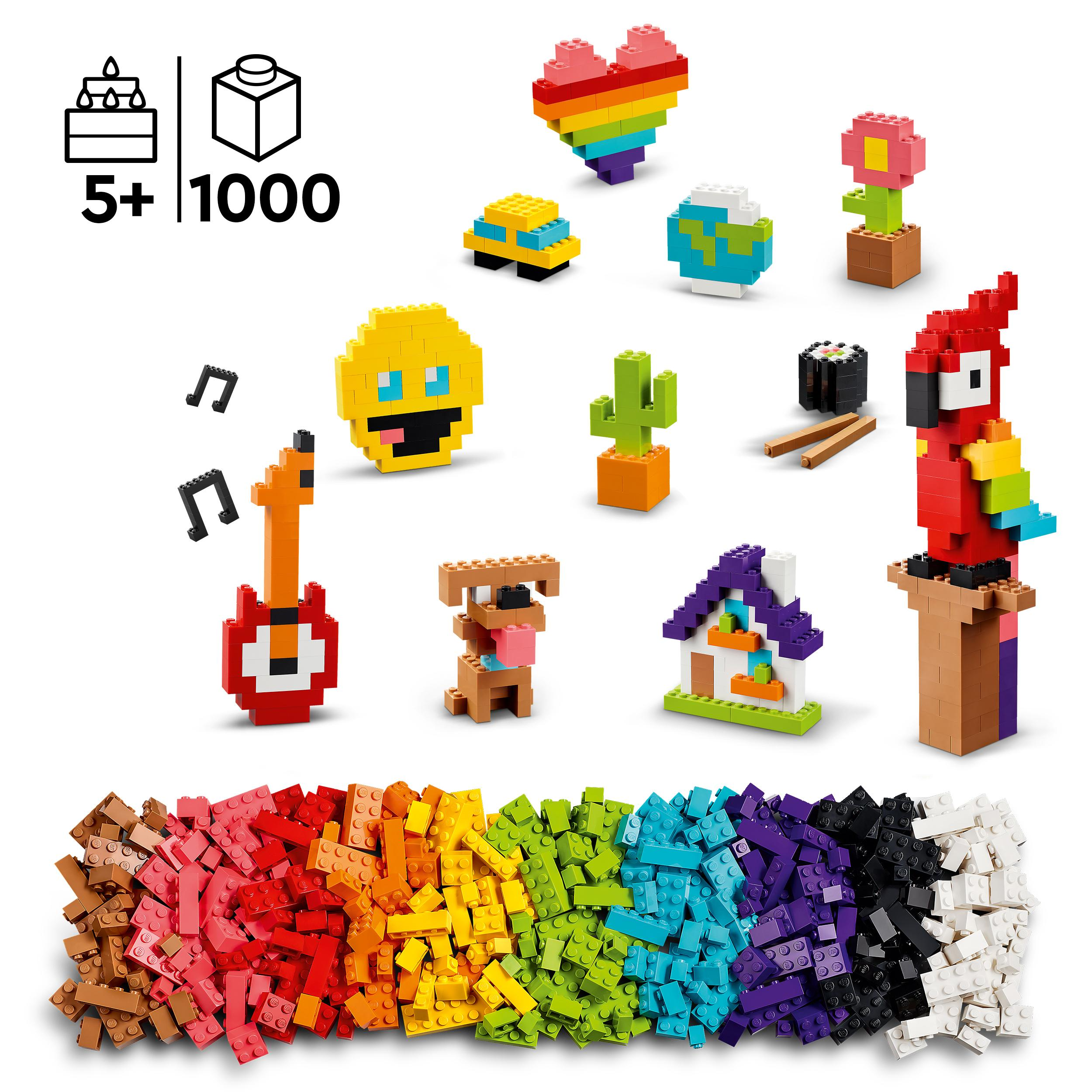 Classic 11030 Bausatz, Großes Kreativ-Bauset LEGO Mehrfarbig