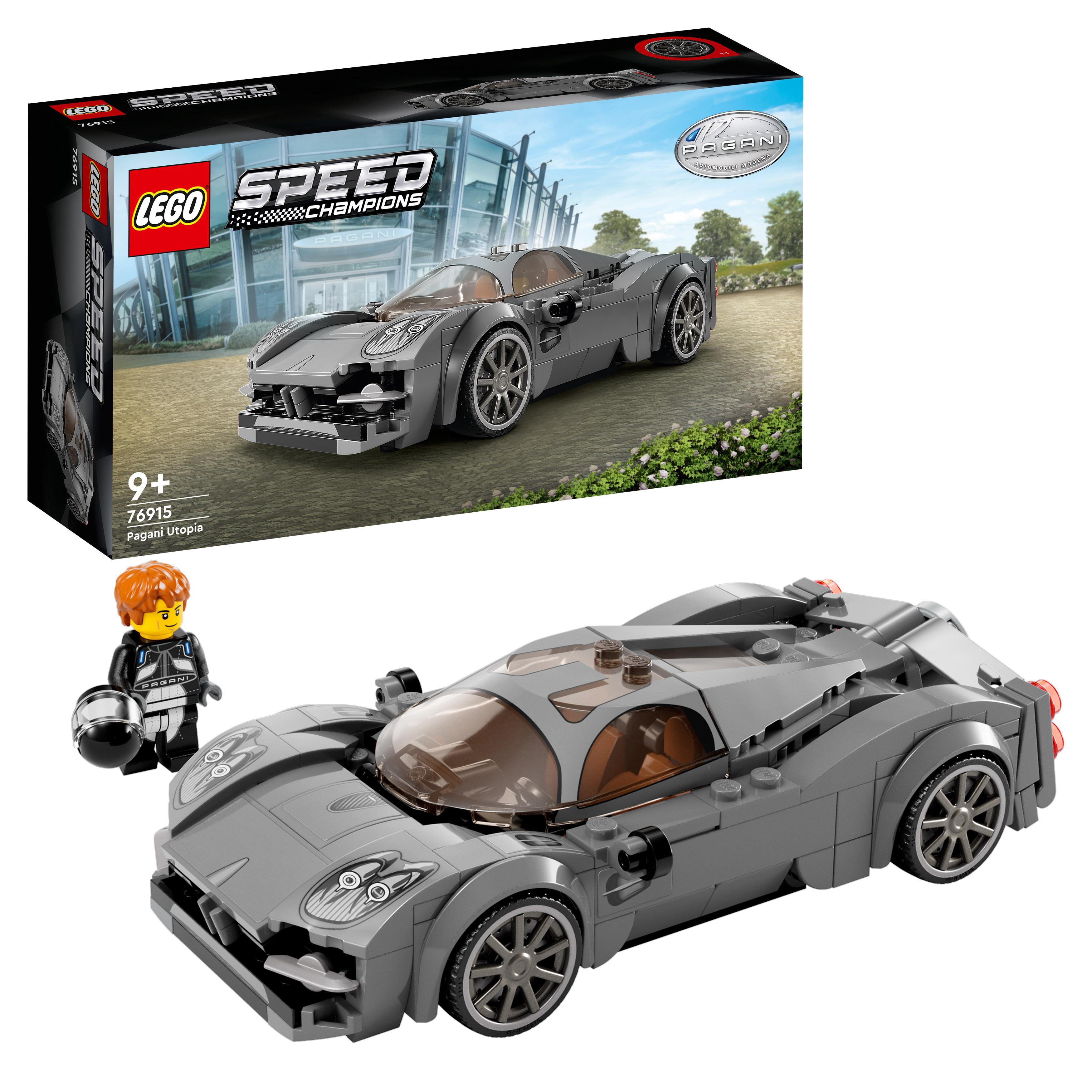 LEGO Speed Champions 76915 Pagani Utopia Bausatz, Mehrfarbig LEGO 