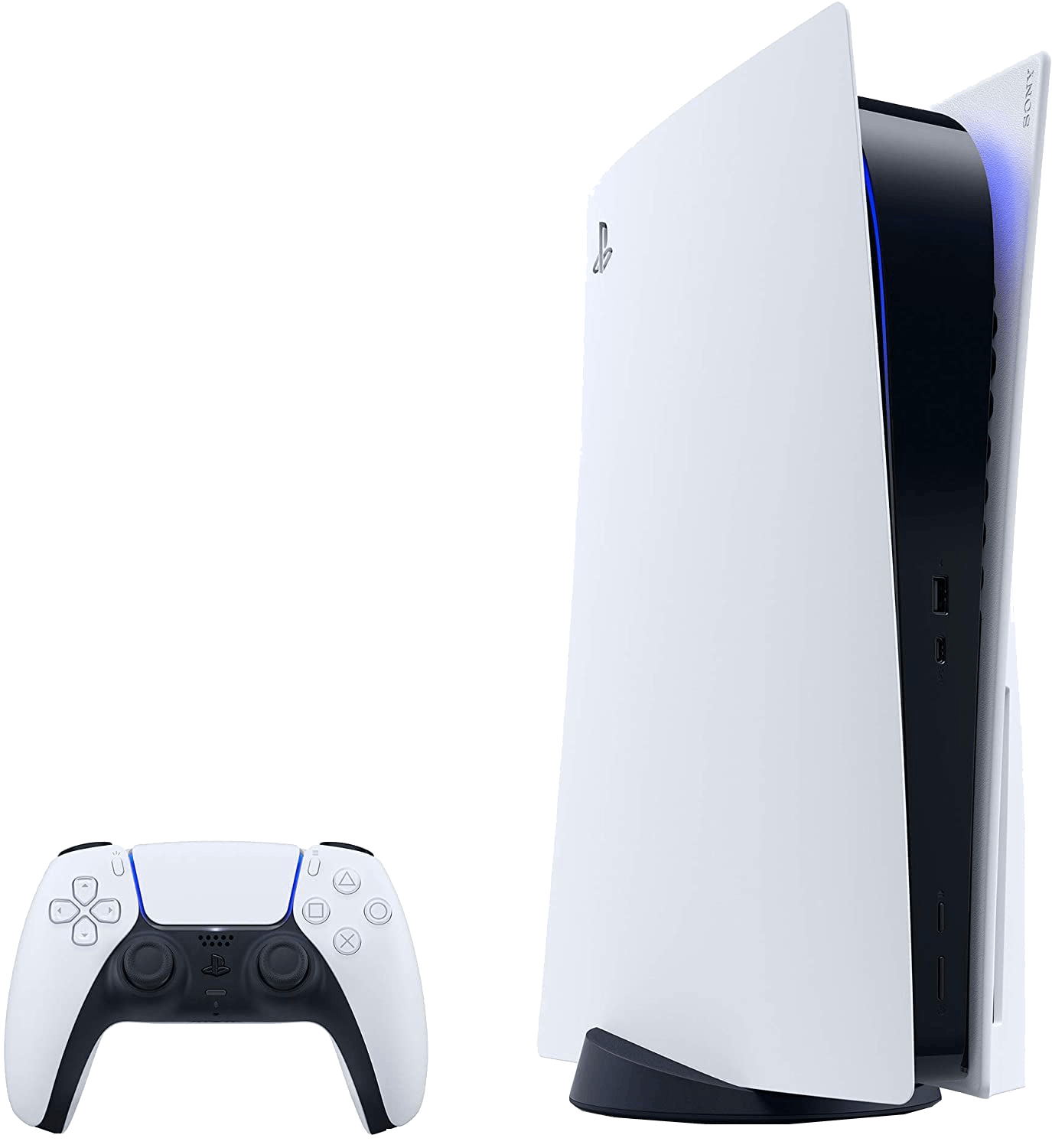 Consola - Sony PlayStation 5 Standard, 825 GB, 4K, 1 mando, Chasis C, Blanco