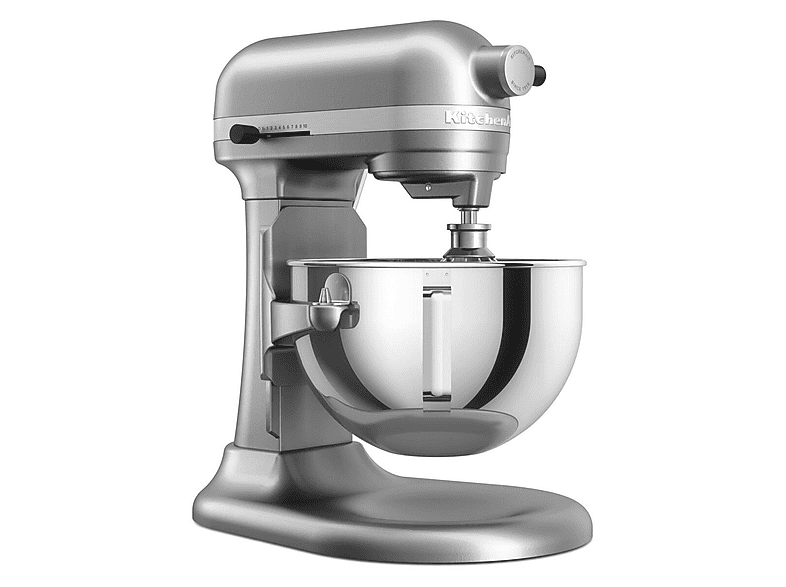Kitchen Aid 5 KSM 55 SXXECU Heavy Duty Küchenmaschine Kontur-Silber (Rührschüsselkapazität: 5,2 l, 375 Watt) — Foto 4 von 5