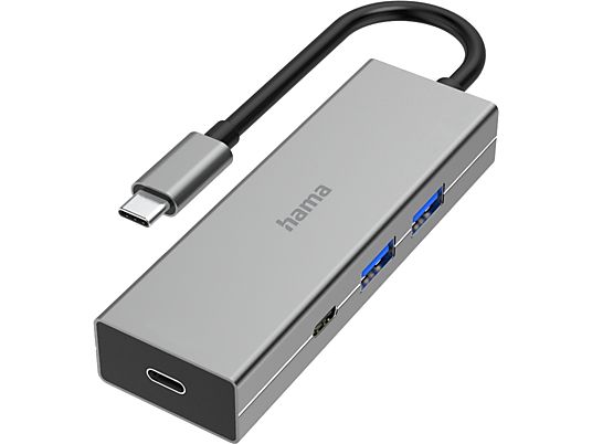 HAMA 00200136 - Hub USB-C (Grigio)