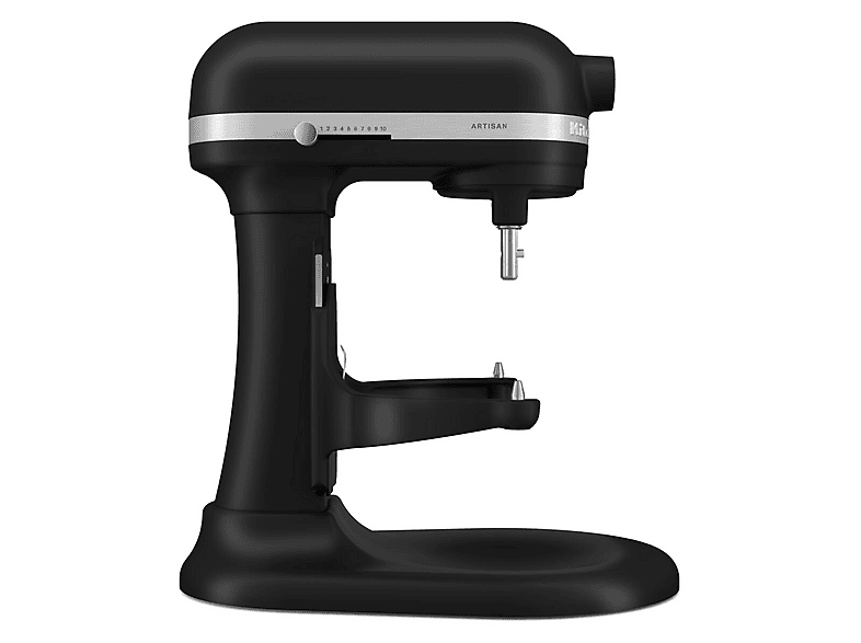 Kitchen Aid 5KSM60SPX Artisan Küchenmaschine mit Schüsselheber Matt Schwarz (Rührschüsselkapazität: 5,6 l, 375 Watt) — Foto 5 von 5