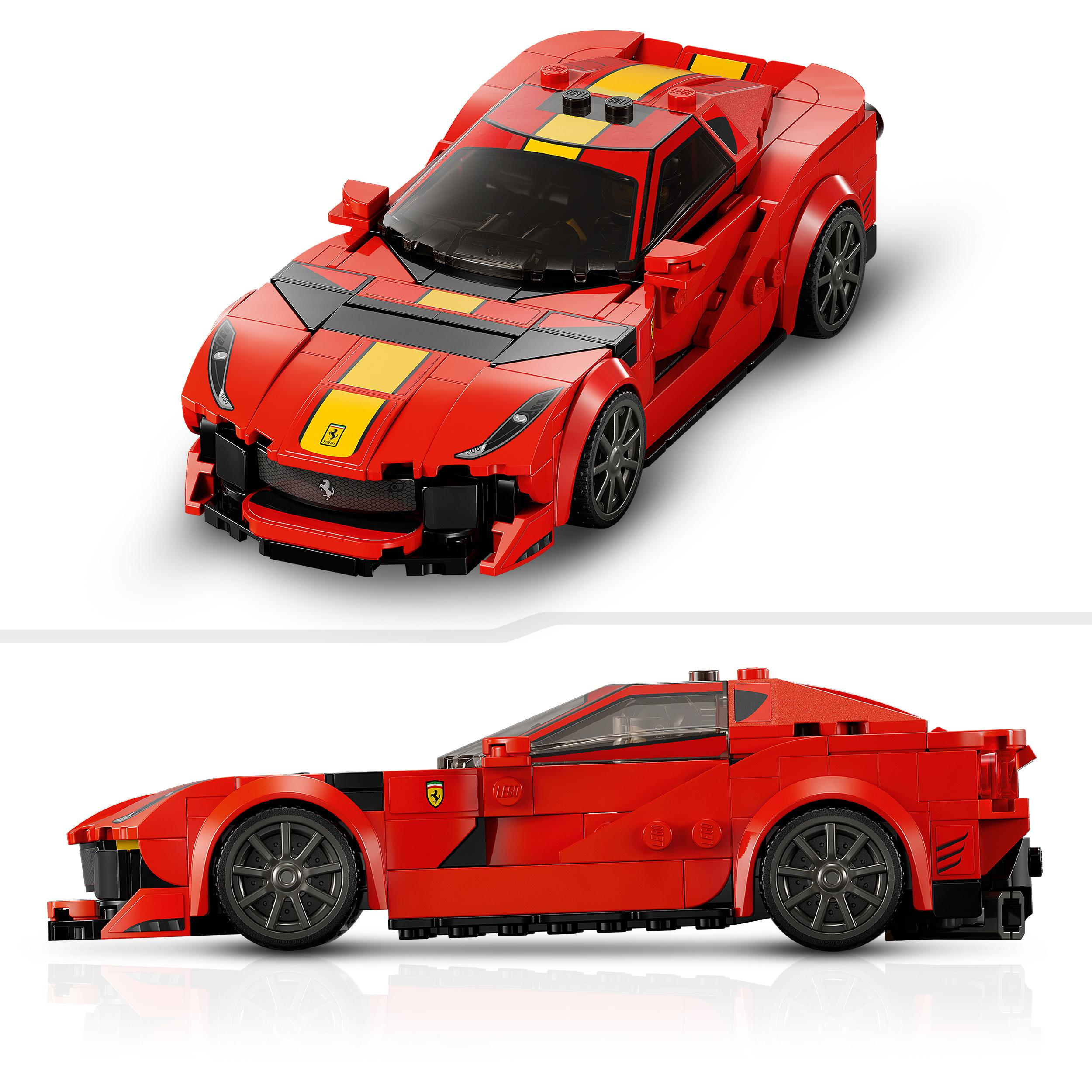 LEGO Speed Champions Mehrfarbig Ferrari 76914 Bausatz, 812 Competizione