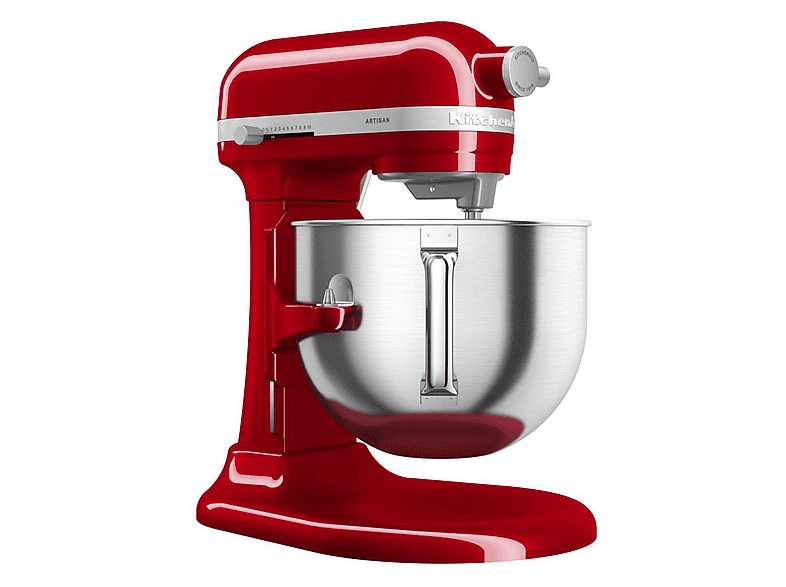 Kitchen Aid 5KSM70SHXEER Artisan Küchenmaschine Empire Rot (Rührschüsselkapazität: 6,6 l, 375 Watt) — Foto 4 von 5