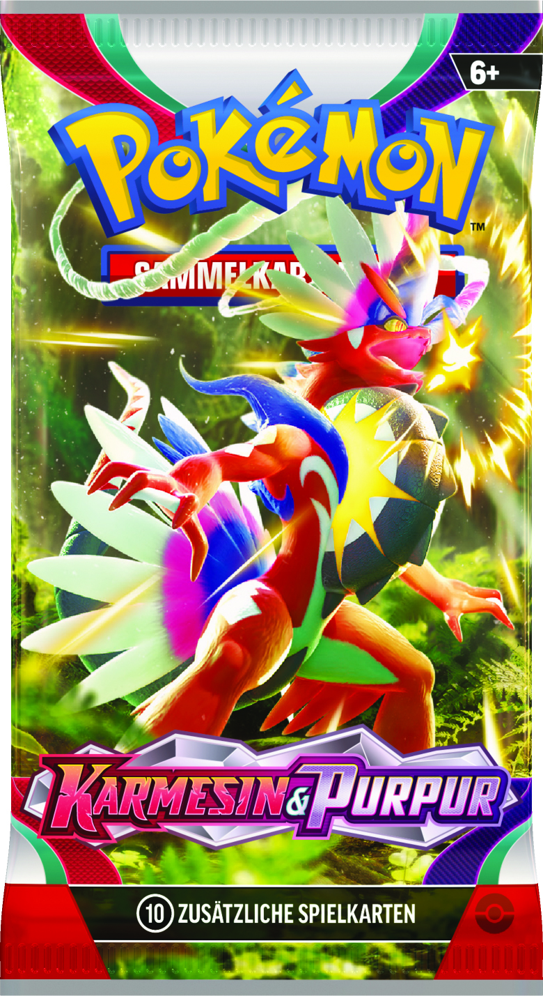THE POKEMON COMPANY Booster 45569 INT. Spielset Pokémon DE KP01