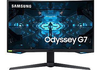 SAMSUNG Odyssey G7 C27G75TQSPXEN 27'' Ívelt QHD 240 Hz 16:9 G-Sync/FreeSync IPS QLED Gamer Monitor