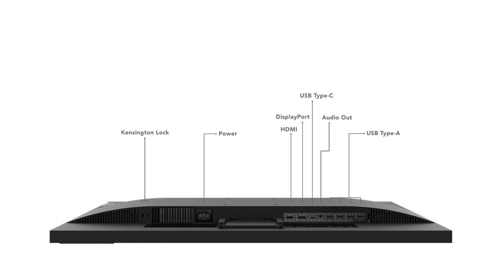Monitor - Lenovo L32p-30, 31.5" UHD 4K, 6 ms, 60 Hz, HDMI®, DisplayPort, USB-C® 3.2 Gen 1, Negro
