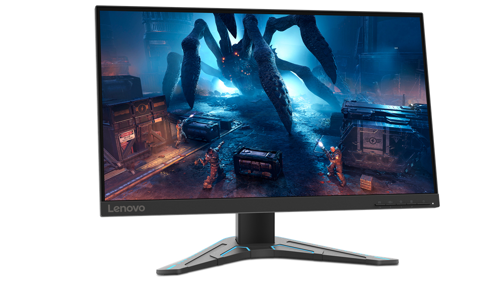 Monitor gaming - Lenovo G25-20, 24.5" Full HD, 4 ms,  165 Hz, HDMI® 2.0, DisplayPort, Negro