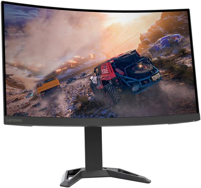 Monitor gaming -  Lenovo G27c-30, 27" Full HD, 1 ms, 165 Hz, HDMI 2.0, DisplayPort 1.4, Salida de audio (3,5 mm), Negro