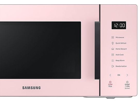 SAMSUNG MS23T5018AP/SW Bespoke - Micro-ondes (Clean Pink)