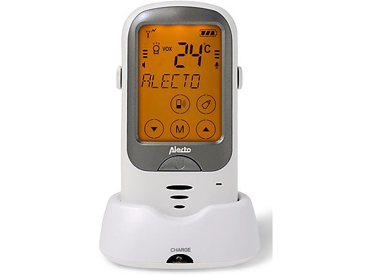 ALECTO DBX-68 - Babyphone (Weiss/Anthrazit)