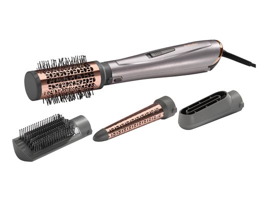 BABYLISS AS136CHE Air Style - Brosse à air chaud (argent)