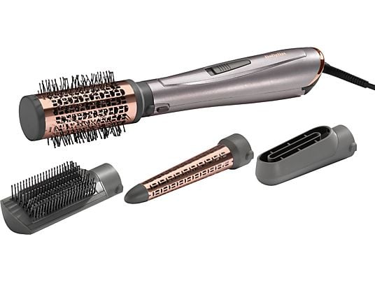 BABYLISS AS136CHE Air Style - Brosse soufflante (Argent)