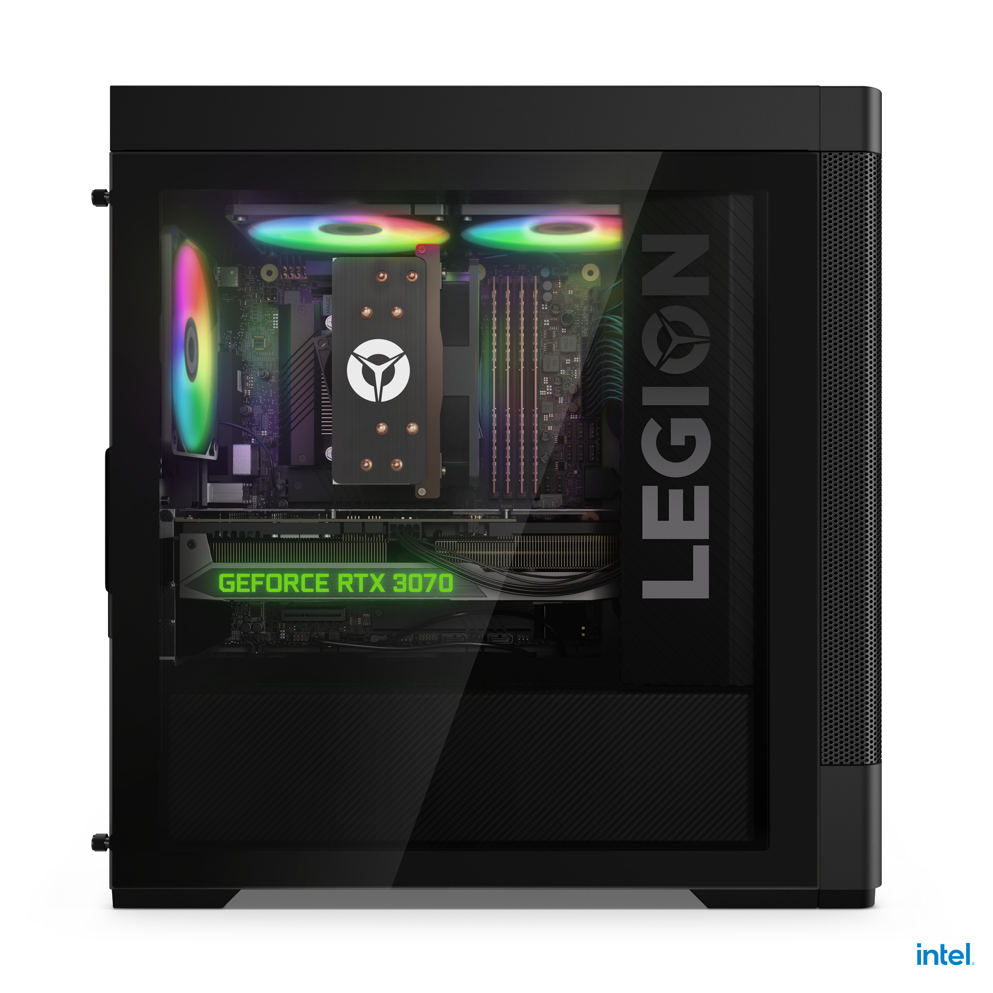 LENOVO Lenovo NVIDIA, 12400F Intel® 1000 16 RAM, SSD, 5i, Bit), GB 3070 (64 Legion 11 Prozessor, Windows GeForce GB mit Gaming-Desktop RTX™ Tower Home
