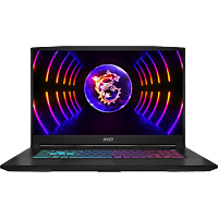 MSI Gaming Notebook Katana 17 B13VFK-069, i7-13620H, 16GB DDR5 RAM, 1TB SSD, RTX 4060, 17.3 Zoll FHD 144Hz, Win11, Core Black