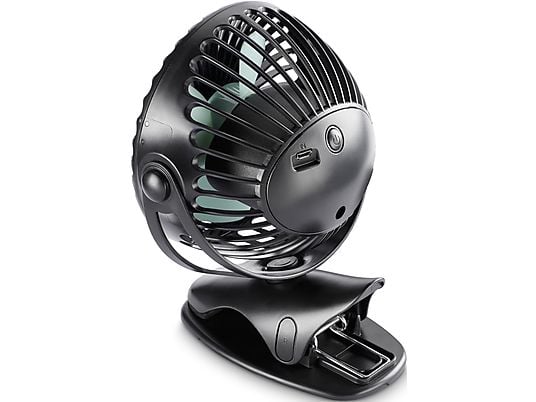 HAMA 00012373 - Ventilatore da tavolo USB (Nero/Verde menta)