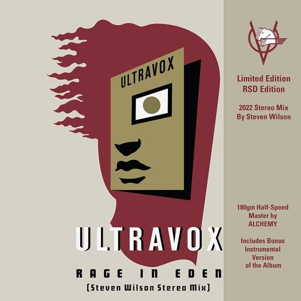 Album borító egy arccal és az 'ULTRAVOX' szóval. Korlátozott kiadás.