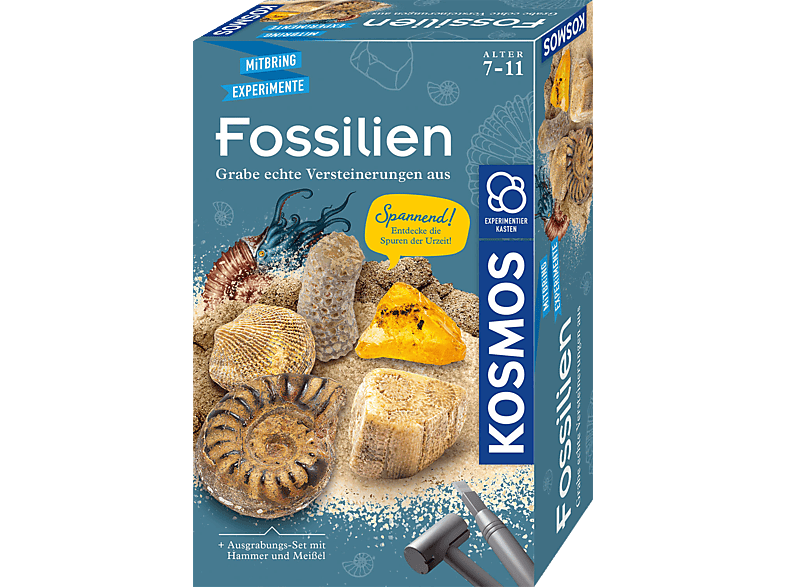 KOSMOS Fossilien Mehrfarbig Experimentierkasten