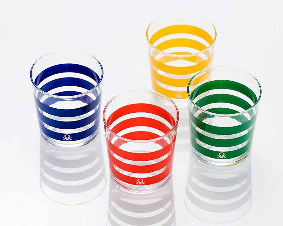 BENETTON BE-0265 Pohár szett - 4 részes