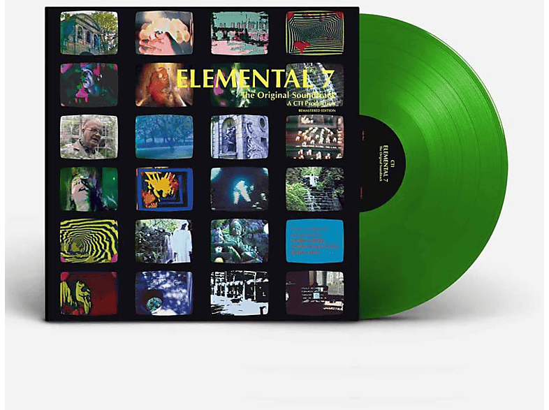 Chris & Cosey - Elemental Seven (Green LP)  - (Vinyl)