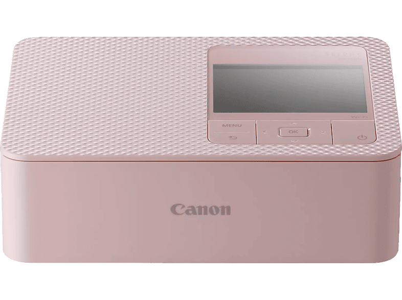 Impresora fotográfica - Canon Shelphy CP1500, Sublimación térmica, 300 x DPI, Pantalla LCD, Rosa