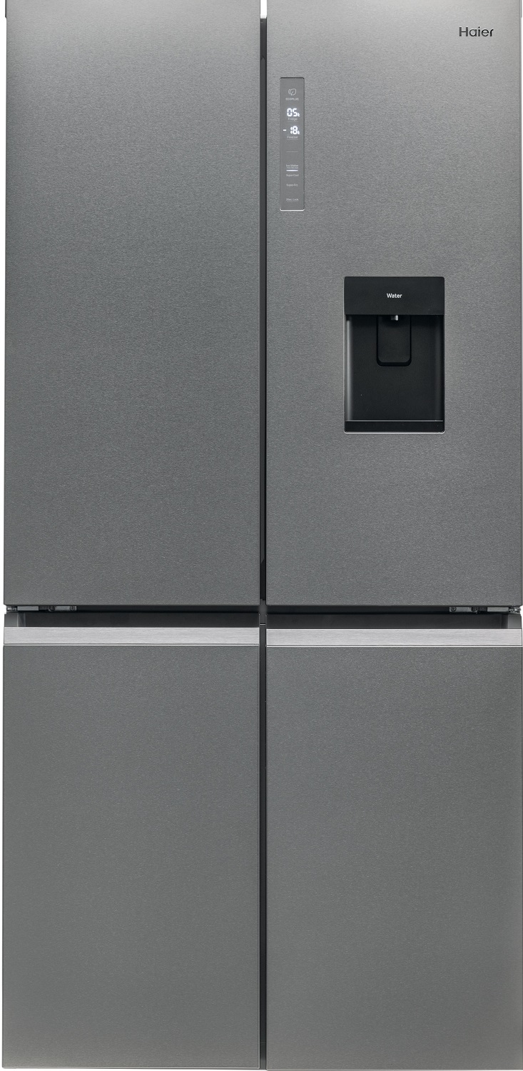 Frigorífico americano - Haier Cube 90 Series 5 HTF-520IP7, 525 l, No Frost, Motor Inverter, Antibacterias, Inox