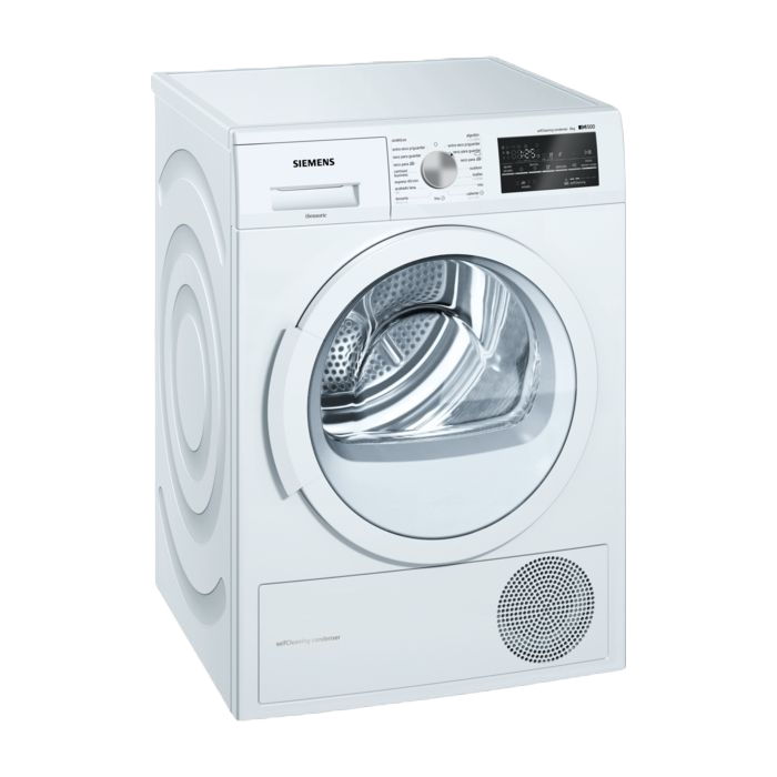 Secadora - Siemens WT47G439ES iQ500 Bomba de calor, 8 kg, AutoDry, Blanco