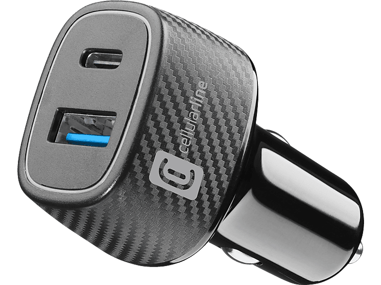 CELLULAR LINE Car Charger Ladeger t Universal Black Handy Ladeger t 
