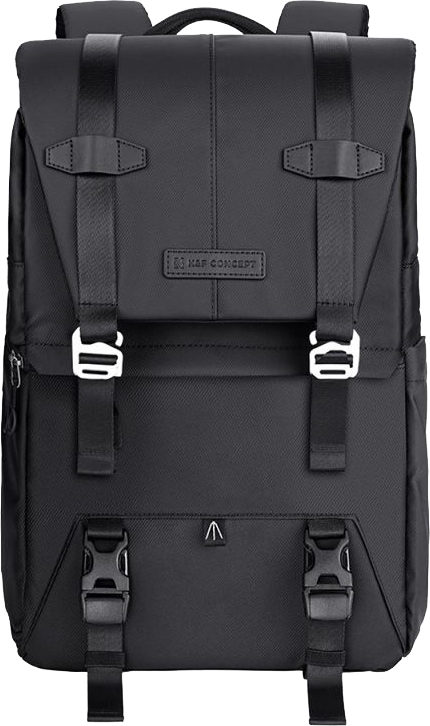 K&F Beta Backpack 20 literes, fotós hátizsák, fekete színben