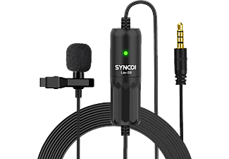 SYNCO Lav-S8 csiptetős, gömbkarakterisztikás kondenzátor mikrofon