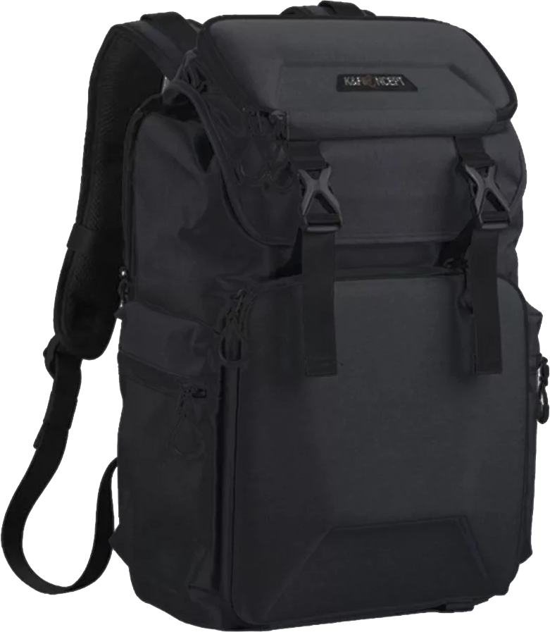 K&F 13.098V2 professzionális kamera hátizsák, laptop zsebbel, fekete (15.6")