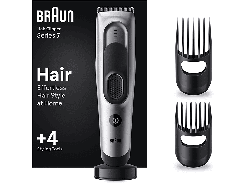 BRAUN HC7390 Haarschneider Silber