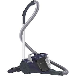 Aspirador sin bolsa - Hoover BR20, Cepillo para Parquet, Ciclónico, Filtro EPA Lavable, 700W, Ligero, Depósito 2L, Cable 5m, Negro