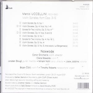 Noxwode - Violin Sonatas From Opp.3-5  - (CD)