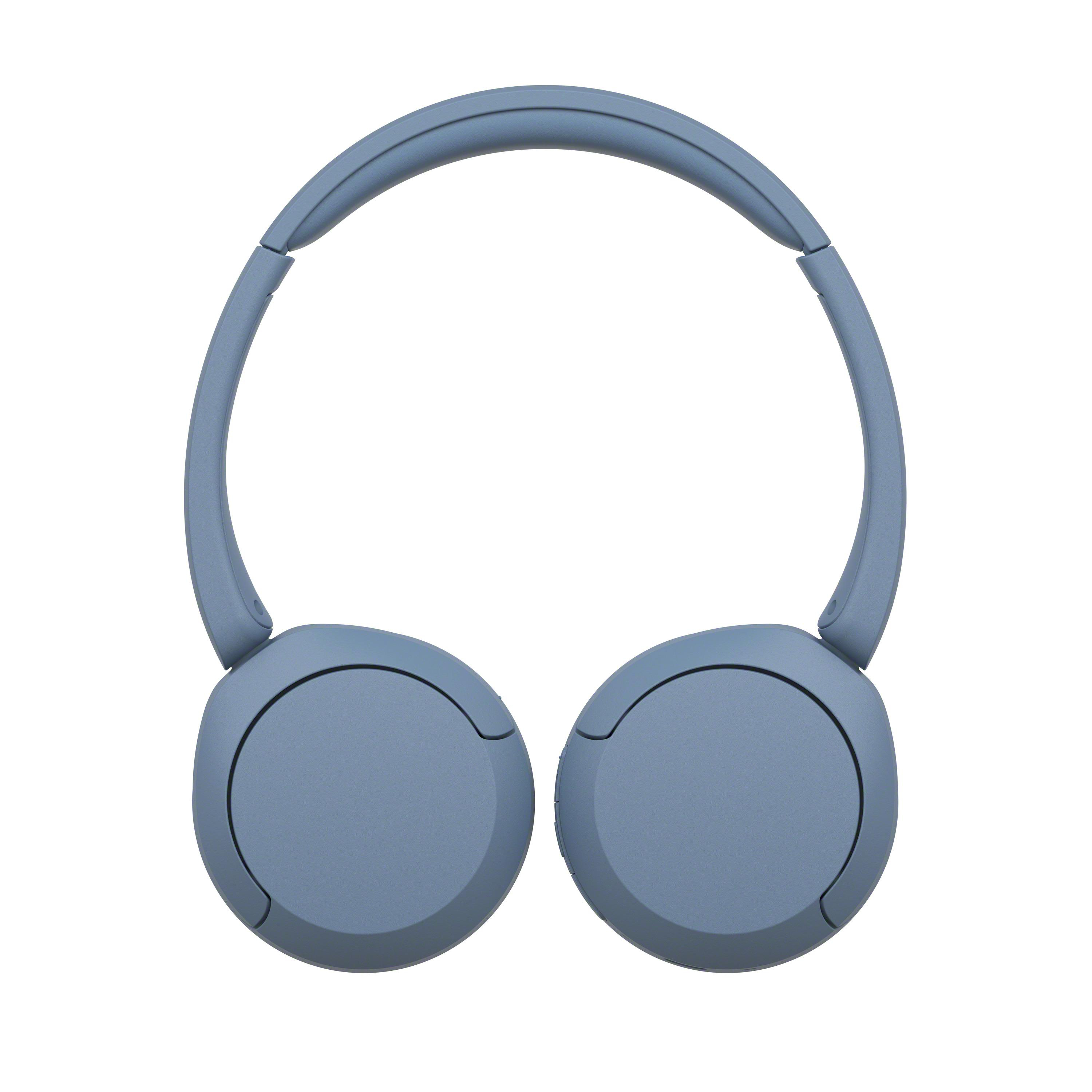 Bluetooth SONY Blue On-ear Kopfhörer WH-CH520,