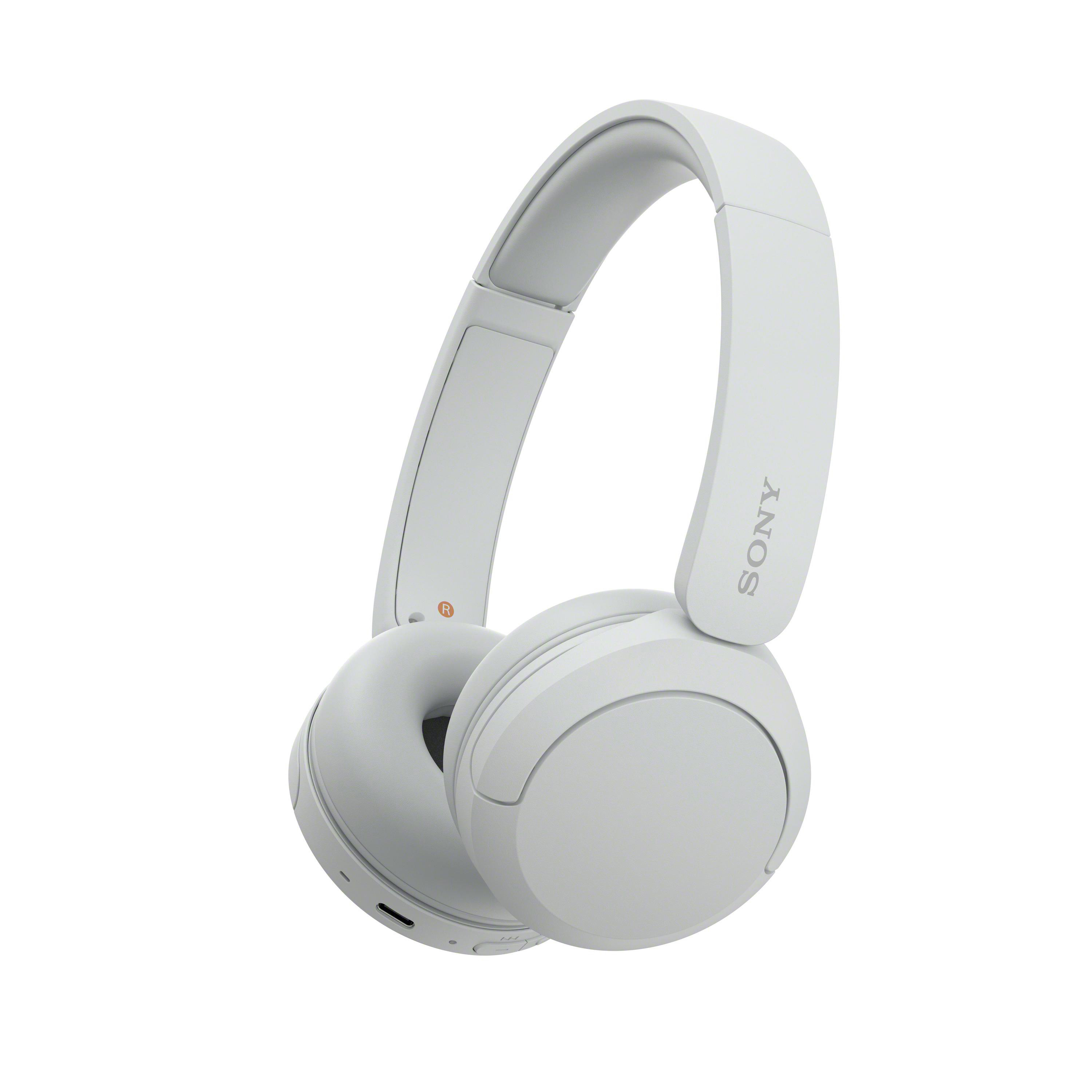 White Kopfhörer Bluetooth On-ear SONY WH-CH520,