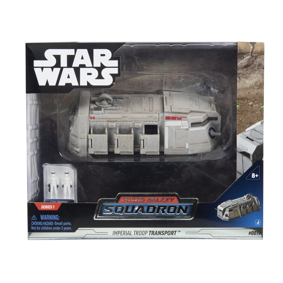 Star Wars játék, Imperial Troop Transport, dobozban, figurákkal.