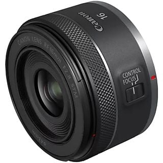 Objetivo - Canon RF 16MM F2.8 STM, Distancia focal 16 mm, Longitud 40.2 mm, Negro