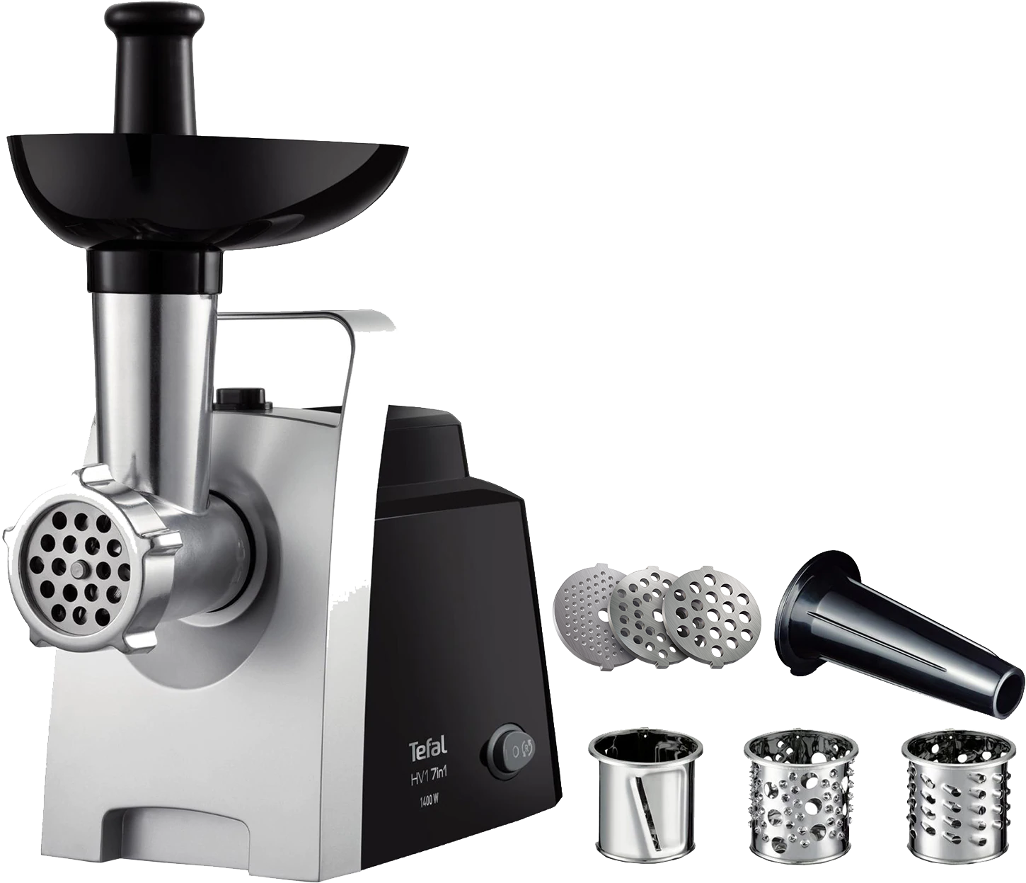 TEFAL NE108831 HV1 húsdaráló 7 az 1-ben ezüst-fekete
