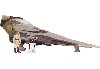 JAZWARES Star wars Csillagok háborúja Jedi Starfighter, Obi-Wan Kenobi és R4-P17 (SWJ0014)