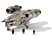 Star wars Csillagok háborúja Razor Crest Arvala-7 csatahajó figurával (SWJ0030)