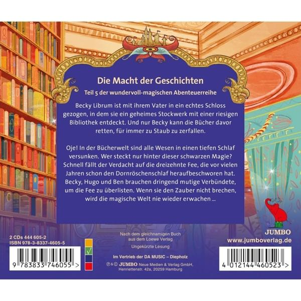 Ein Buchcover, mit Text auf Deutsch, und Bildern einer Bibliothek.