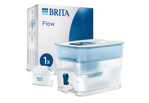 Filtro de agua  Brita Flow XL, 8.2 l, Plástico reutilizable
