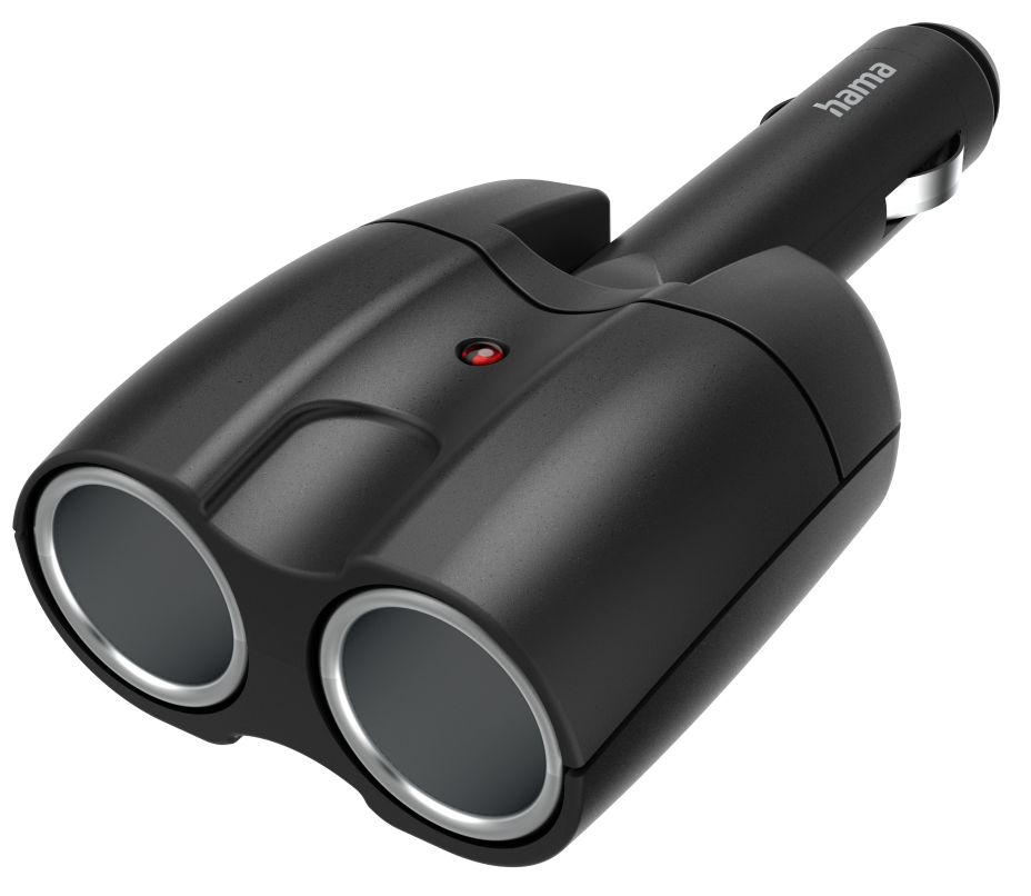 HAMA kettes szivargyújtó elosztó, 12V, 10A (223403)